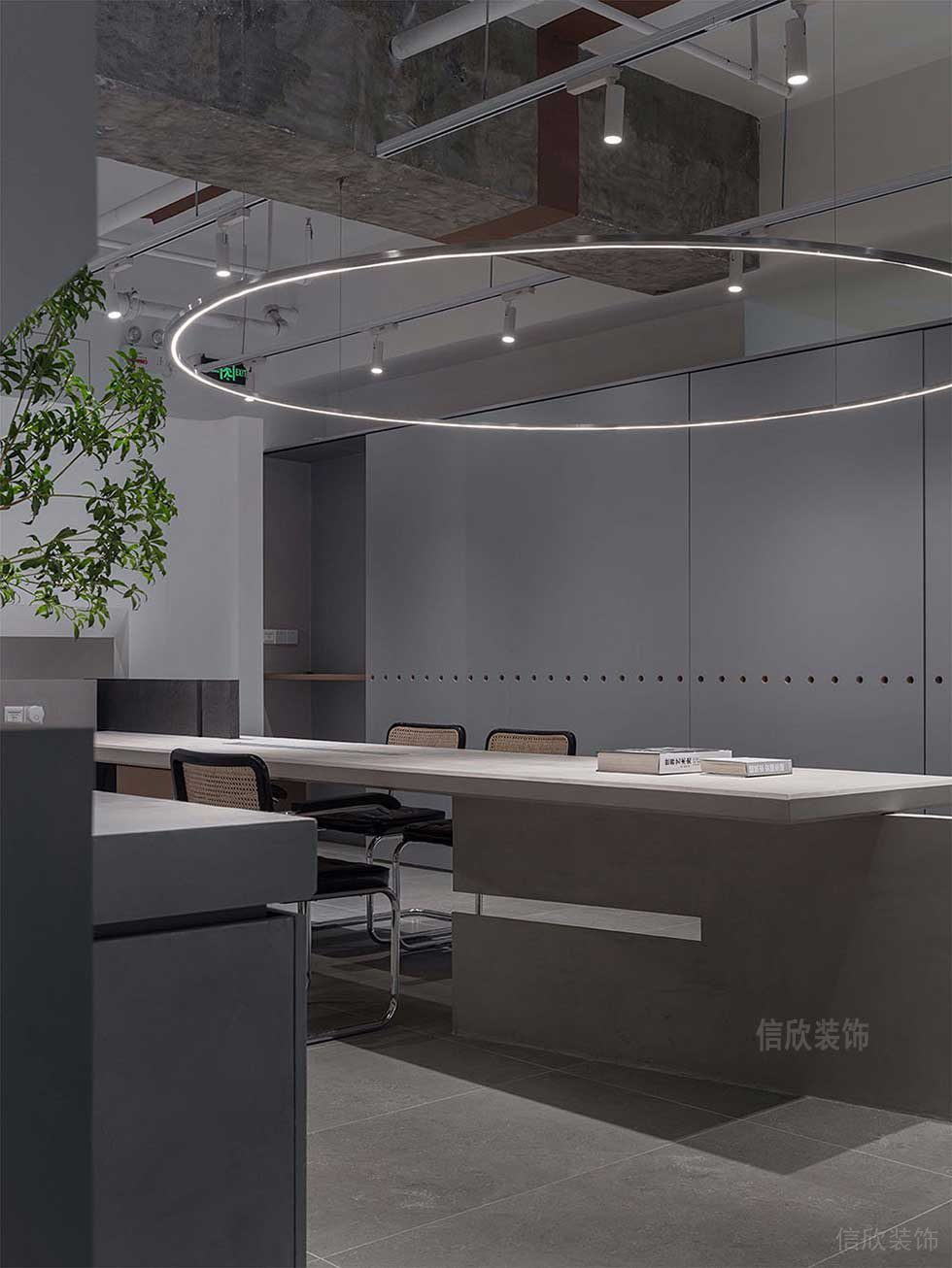 簡約風(fēng)格辦公室休閑閱讀廳裝修圖