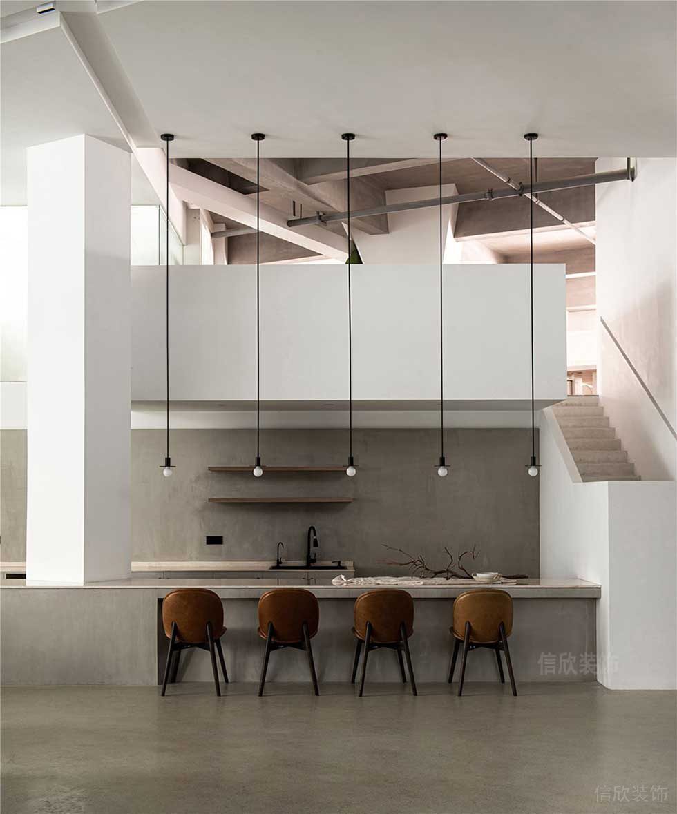 簡約風(fēng)格辦公室一層茶水休閑區(qū)裝修圖