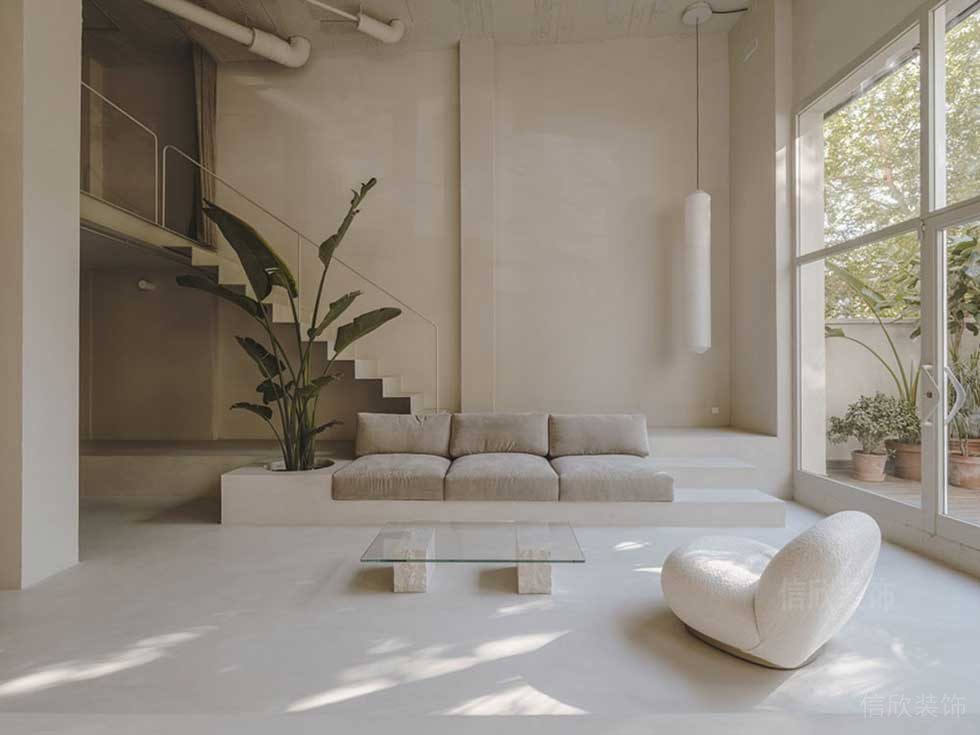 簡約風(fēng)格辦公室一層休閑廳設(shè)計(jì)圖