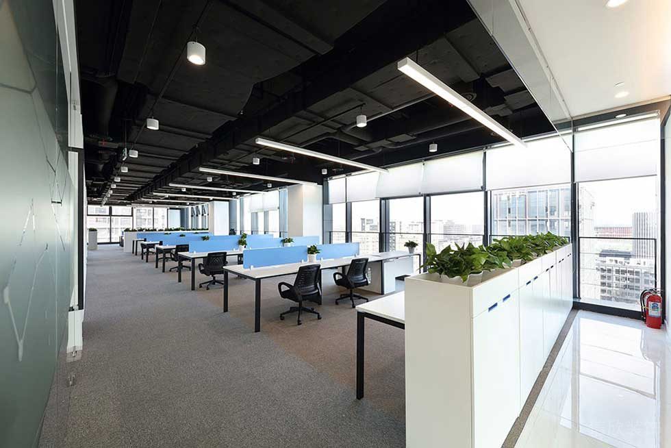 簡約風格企業(yè)辦公室裝修圖