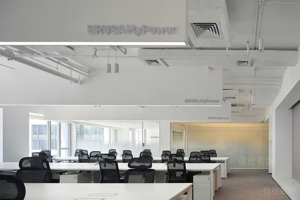 簡約風(fēng)格企業(yè)公司辦公區(qū)大廳裝修圖