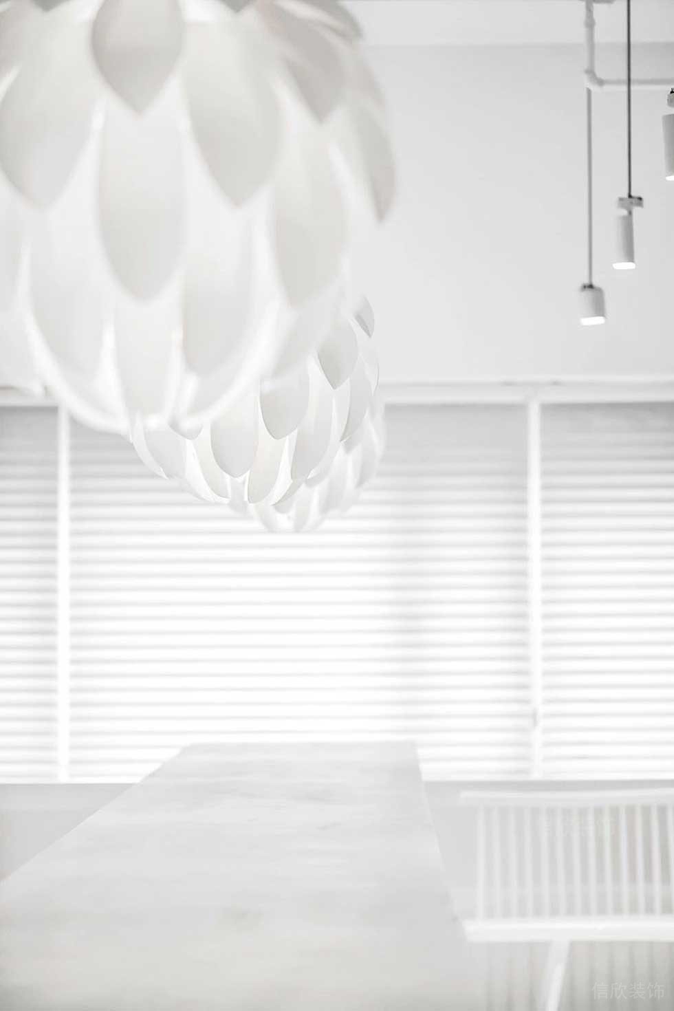 簡(jiǎn)約風(fēng)格公司案例休閑廳藝術(shù)吊燈效果圖