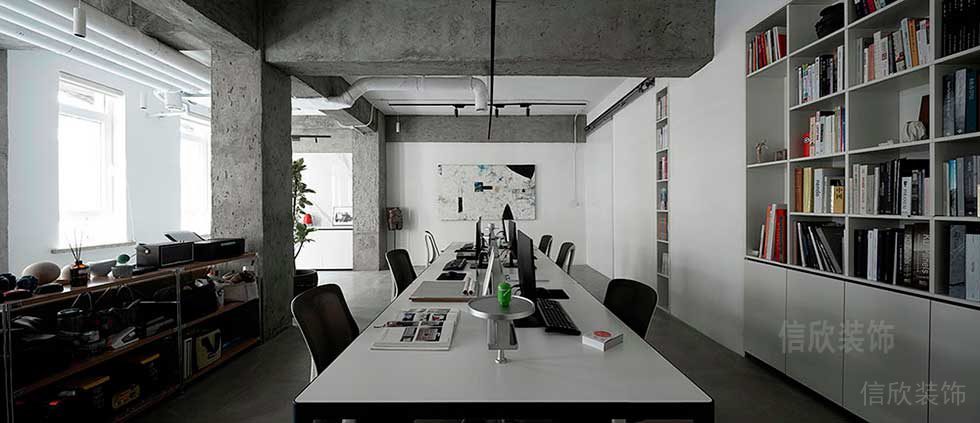 簡(jiǎn)約風(fēng)格公司案例綜合辦公區(qū)效果圖