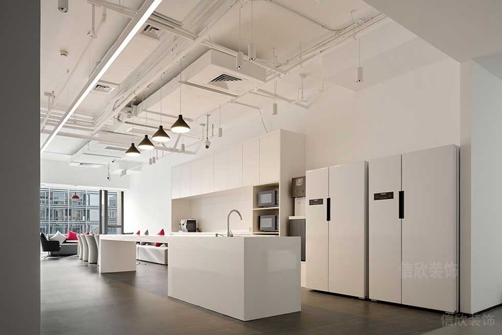 簡(jiǎn)約風(fēng)格公司茶水間效果圖