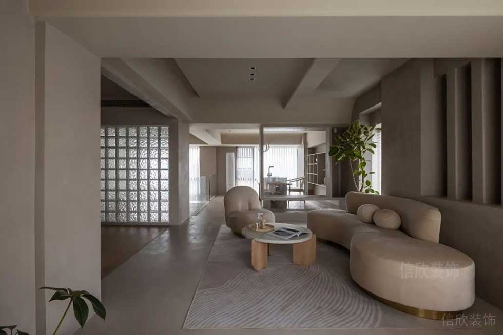 簡約風(fēng)格公司董事長辦公室接待區(qū)裝修圖