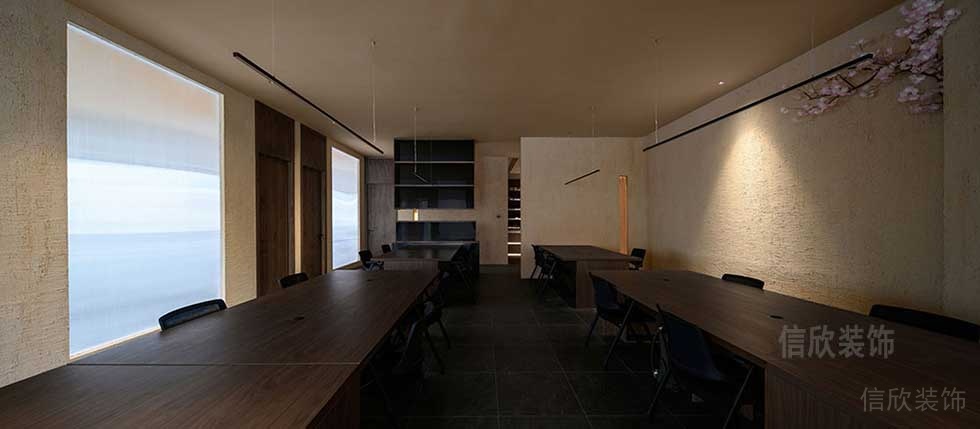 簡(jiǎn)約風(fēng)格公司空間辦公區(qū)設(shè)計(jì)圖