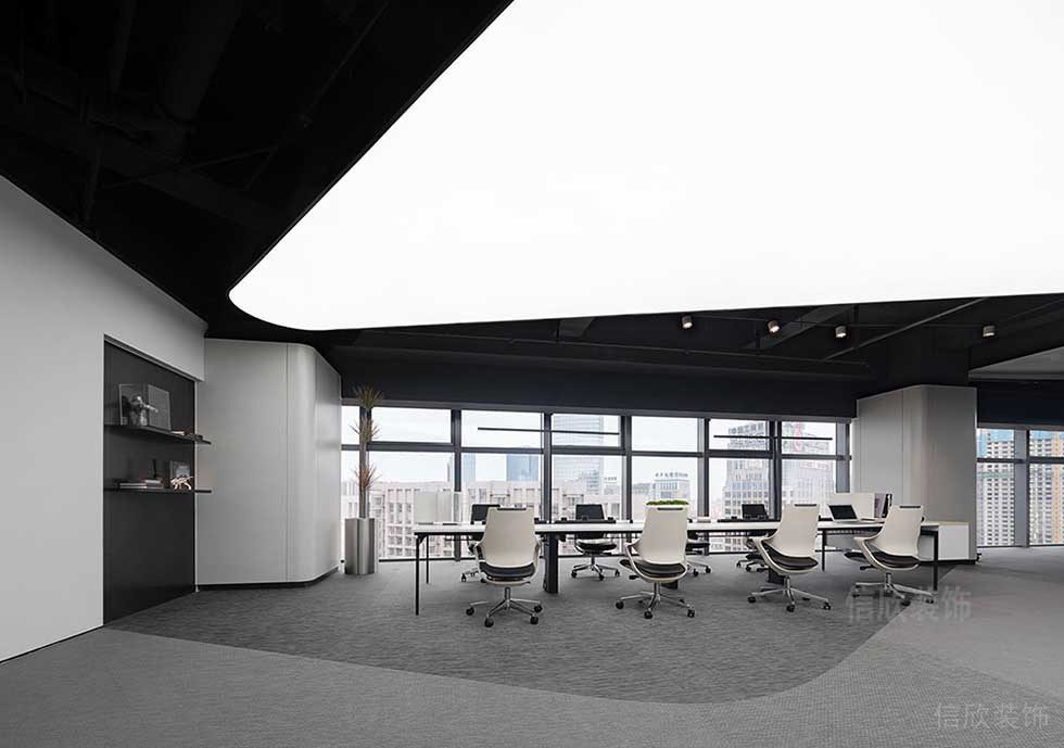 簡(jiǎn)約風(fēng)格公司裝修案例辦公區(qū)設(shè)計(jì)圖