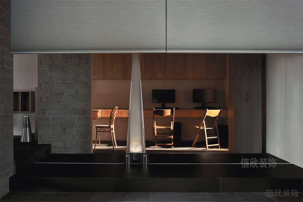 簡約風格藝術(shù)機構(gòu)辦公室效果圖