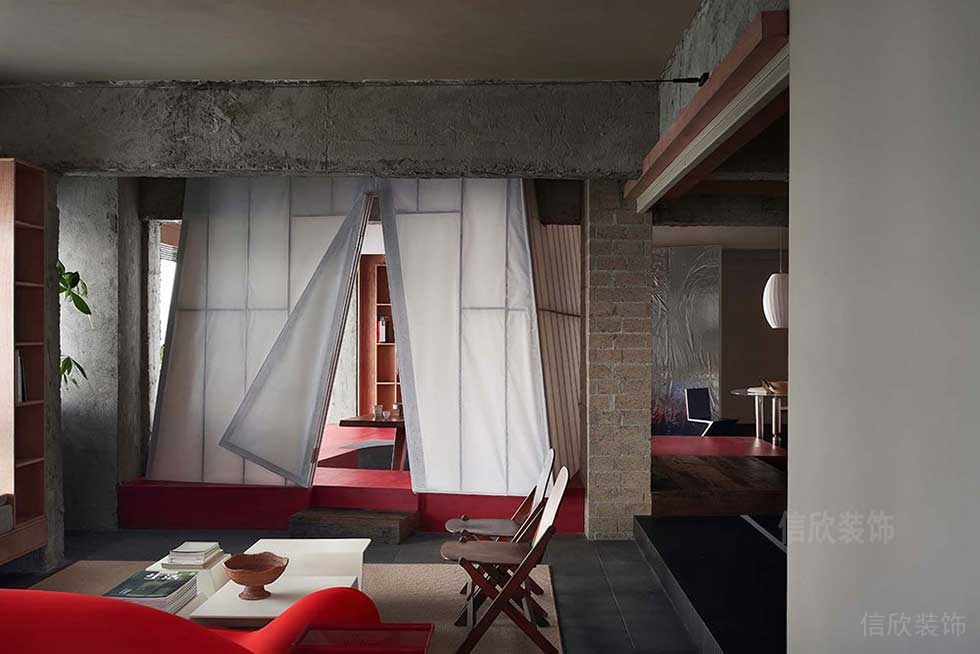 簡約風(fēng)格藝術(shù)機(jī)構(gòu)辦公室休閑廳設(shè)計(jì)圖