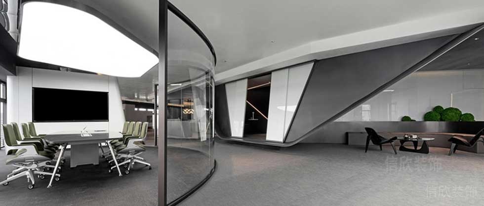 現(xiàn)代風(fēng)格辦公空間會議室設(shè)計圖