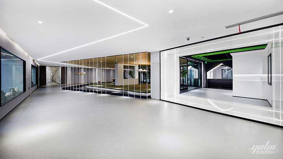 現(xiàn)代風(fēng)格辦公室前廳過道設(shè)計(jì)圖