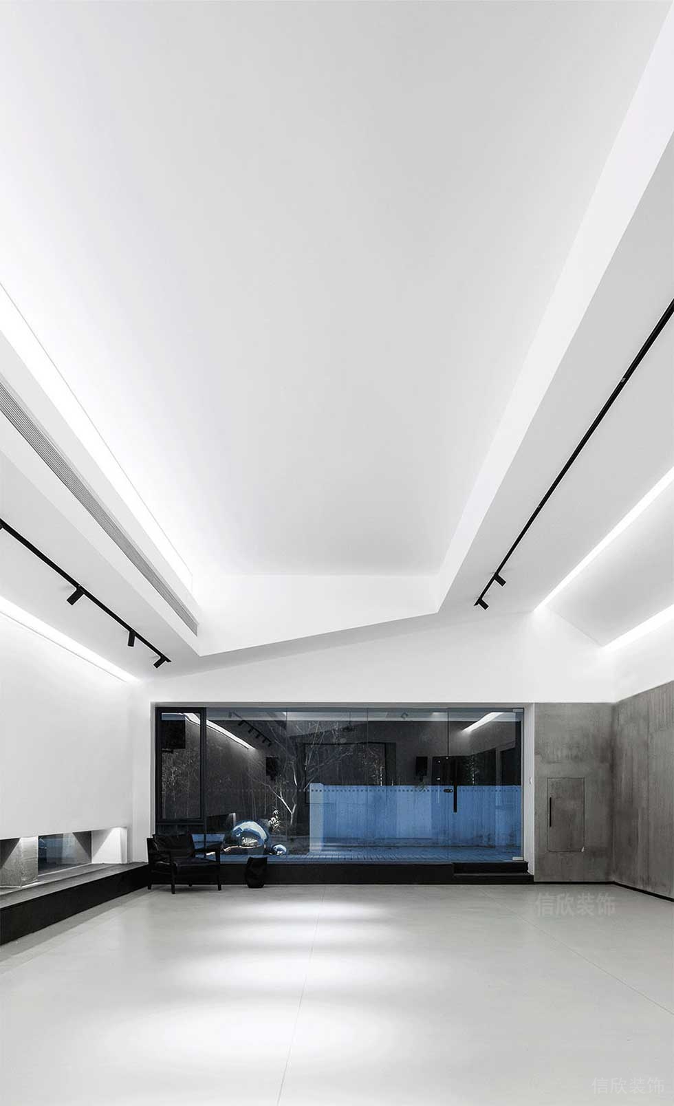 現(xiàn)代風(fēng)格辦公室休閑活動廳效果圖