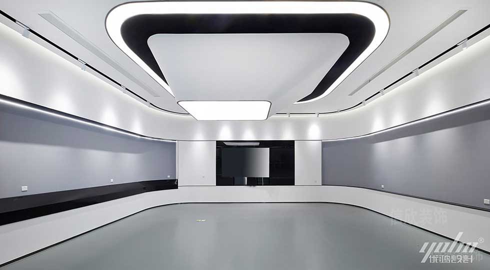 現(xiàn)代風(fēng)格公司多功能會(huì)議廳裝修圖