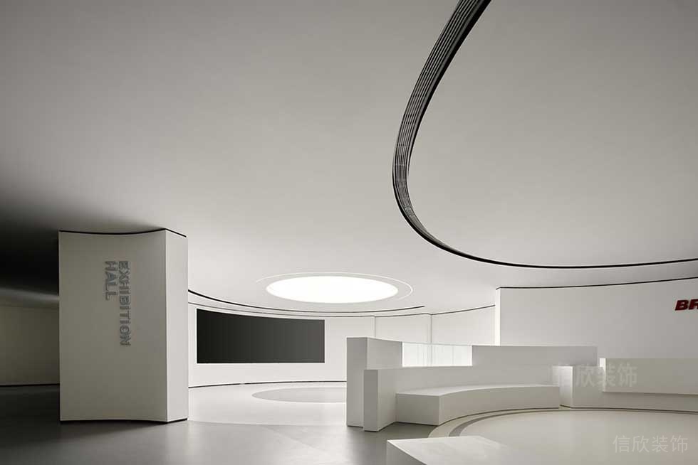 現(xiàn)代風(fēng)格公司大堂空間裝修圖