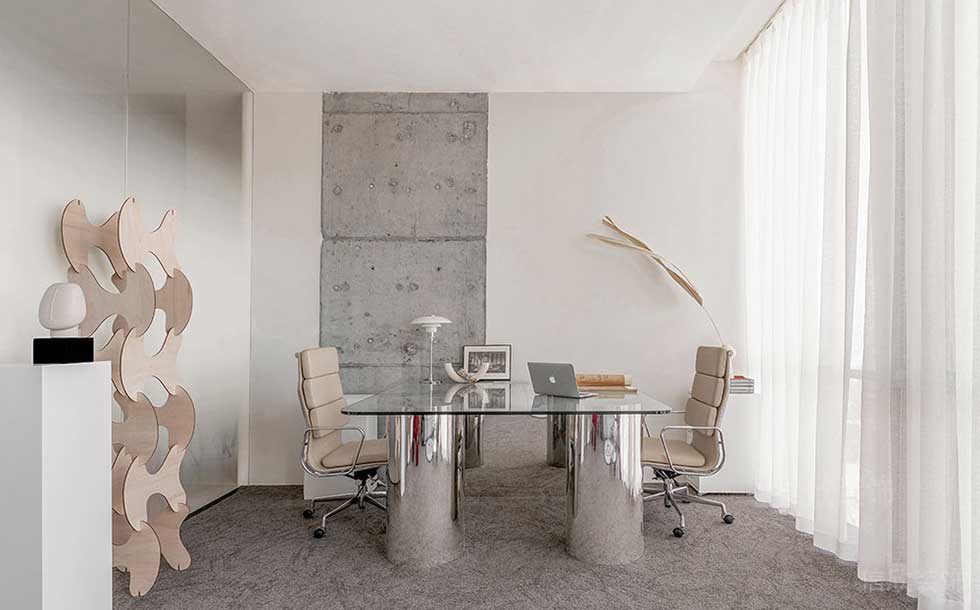 現(xiàn)代風(fēng)格公司主管辦公室裝修圖