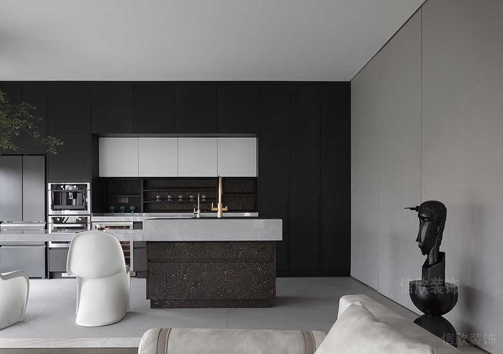 現(xiàn)代簡(jiǎn)約風(fēng)格辦公室案例茶水間裝修圖