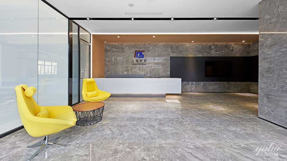 現(xiàn)代簡(jiǎn)約風(fēng)格辦公室案例前廳設(shè)計(jì)圖