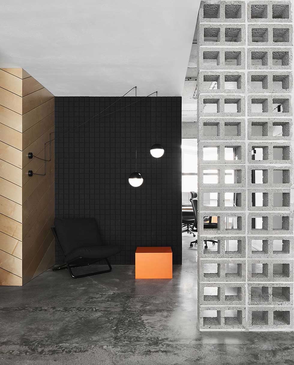 現(xiàn)代簡(jiǎn)約風(fēng)格辦公室案例休息區(qū)裝修圖