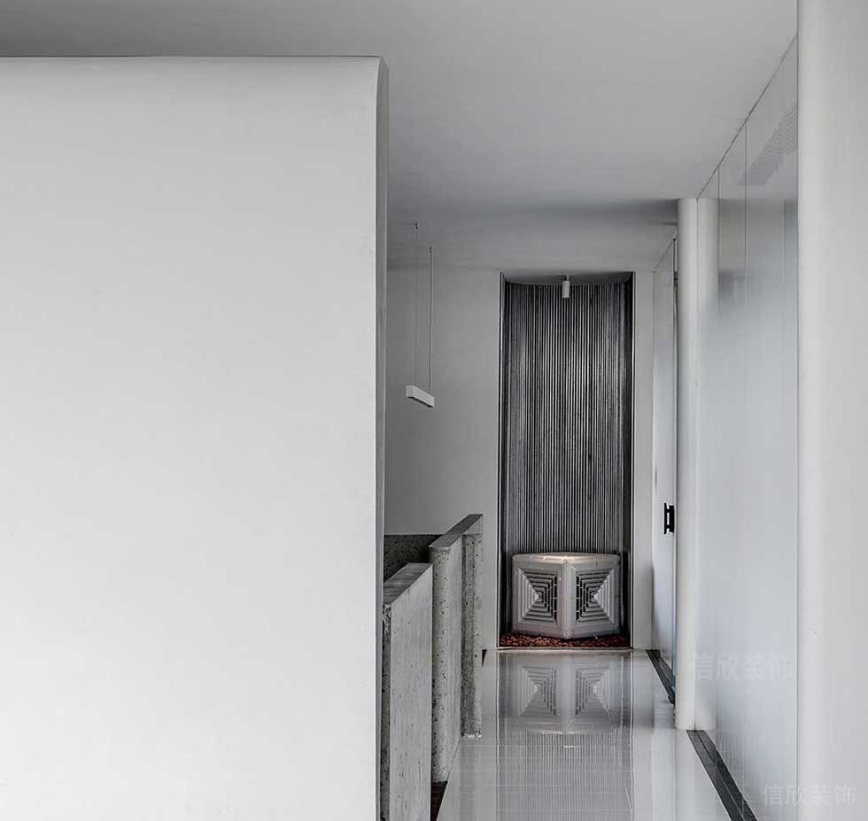 現(xiàn)代簡(jiǎn)約風(fēng)格辦公室樓梯走廊設(shè)計(jì)圖