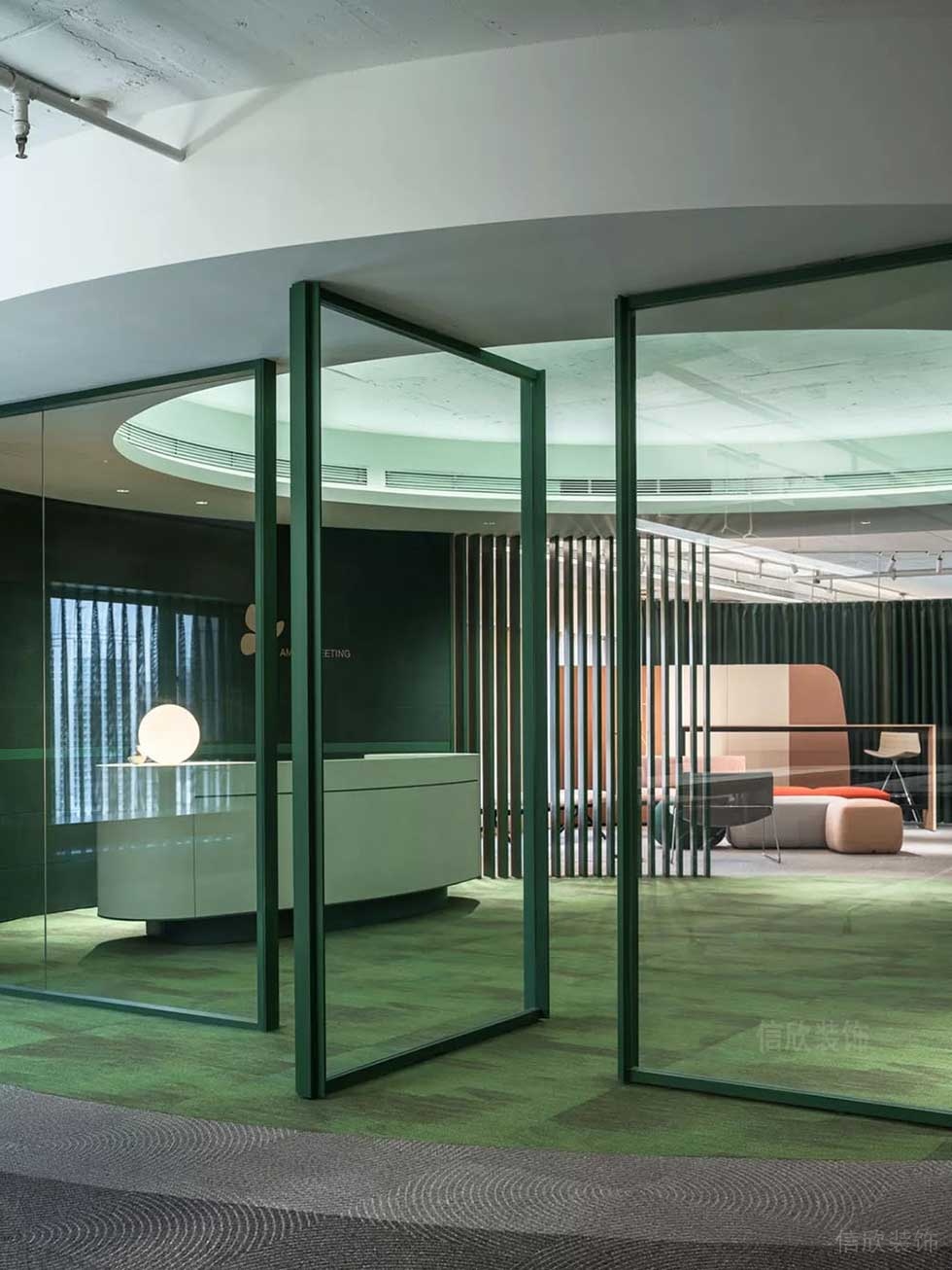 現(xiàn)代簡(jiǎn)約風(fēng)格辦公室門廳設(shè)計(jì)圖