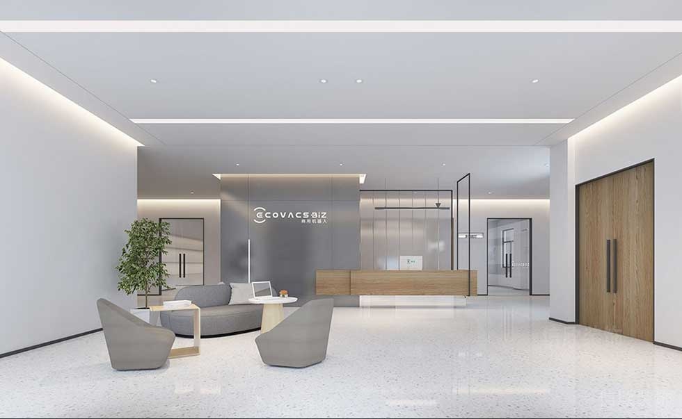 現(xiàn)代簡(jiǎn)約風(fēng)格辦公室前廳空間效果圖