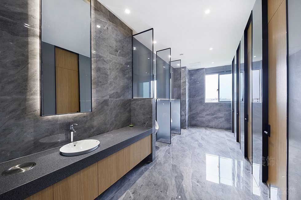 現(xiàn)代簡(jiǎn)約風(fēng)格辦公室衛(wèi)生間裝修圖