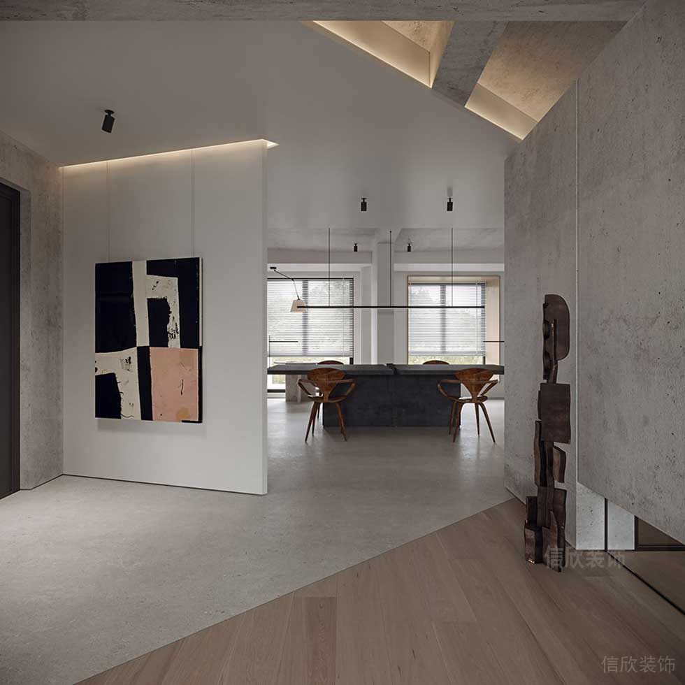 現(xiàn)代簡(jiǎn)約風(fēng)格辦公室玄關(guān)背景墻藝術(shù)掛畫效果圖