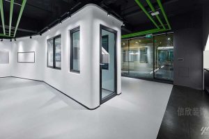 現(xiàn)代簡約風(fēng)格辦公室展廳空間設(shè)計(jì)圖