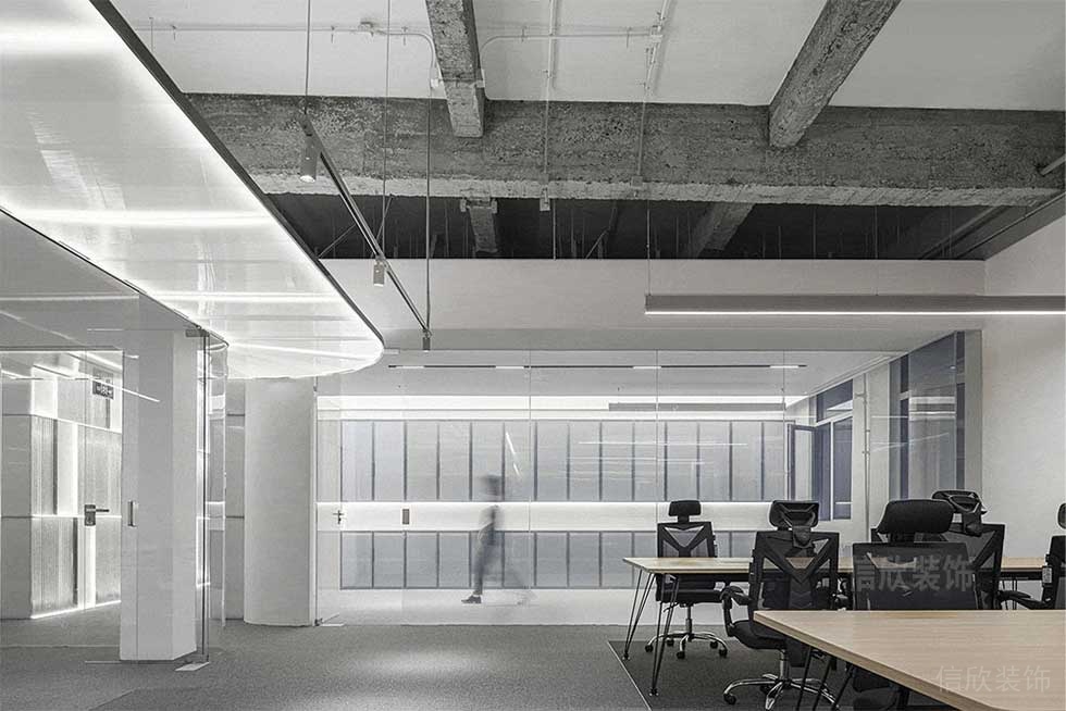 現(xiàn)代簡約風(fēng)格企業(yè)公司辦公區(qū)裝修圖