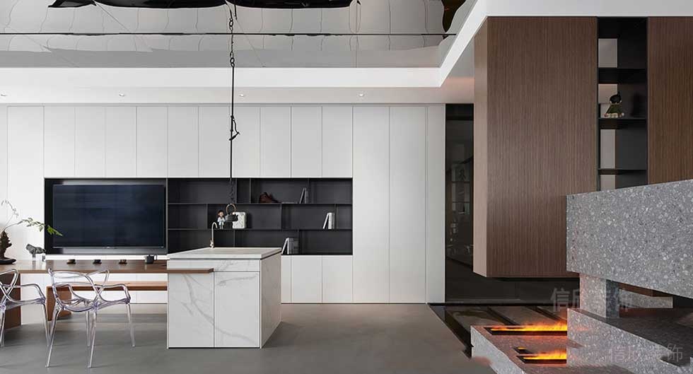 現(xiàn)代簡約風(fēng)格商業(yè)機(jī)構(gòu)公司茶室效果圖