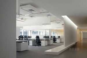 現(xiàn)代簡約風(fēng)格寫字樓辦公區(qū)過道空間裝修圖