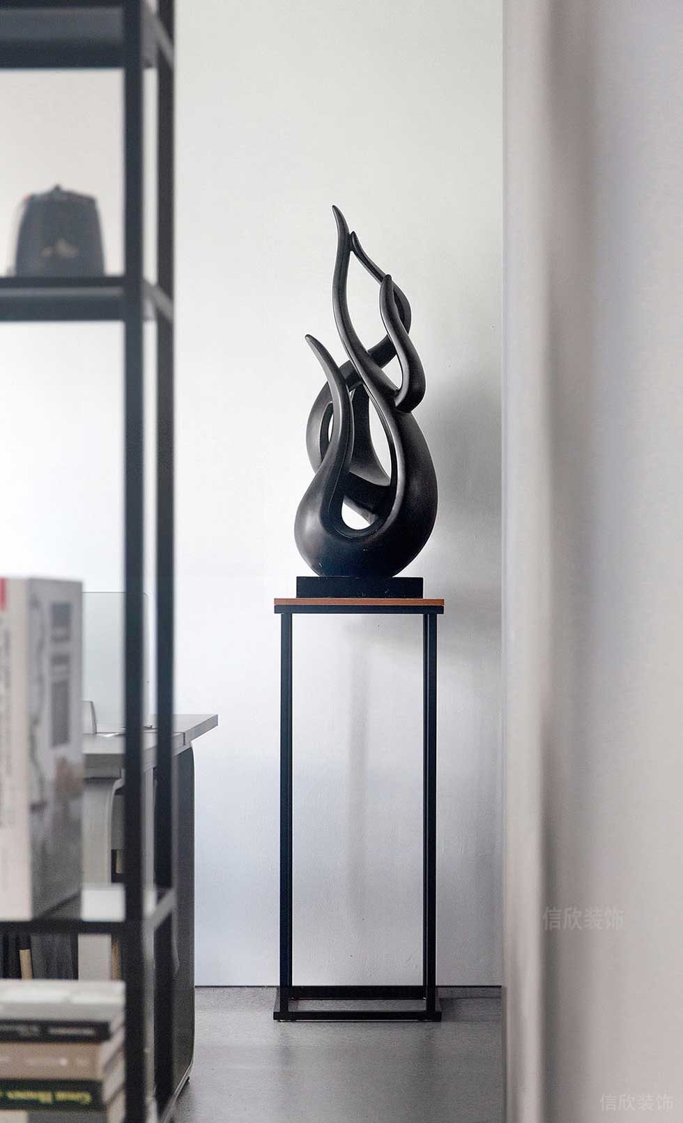 現(xiàn)代簡(jiǎn)約風(fēng)格公司辦公區(qū)藝術(shù)陳設(shè)效果圖