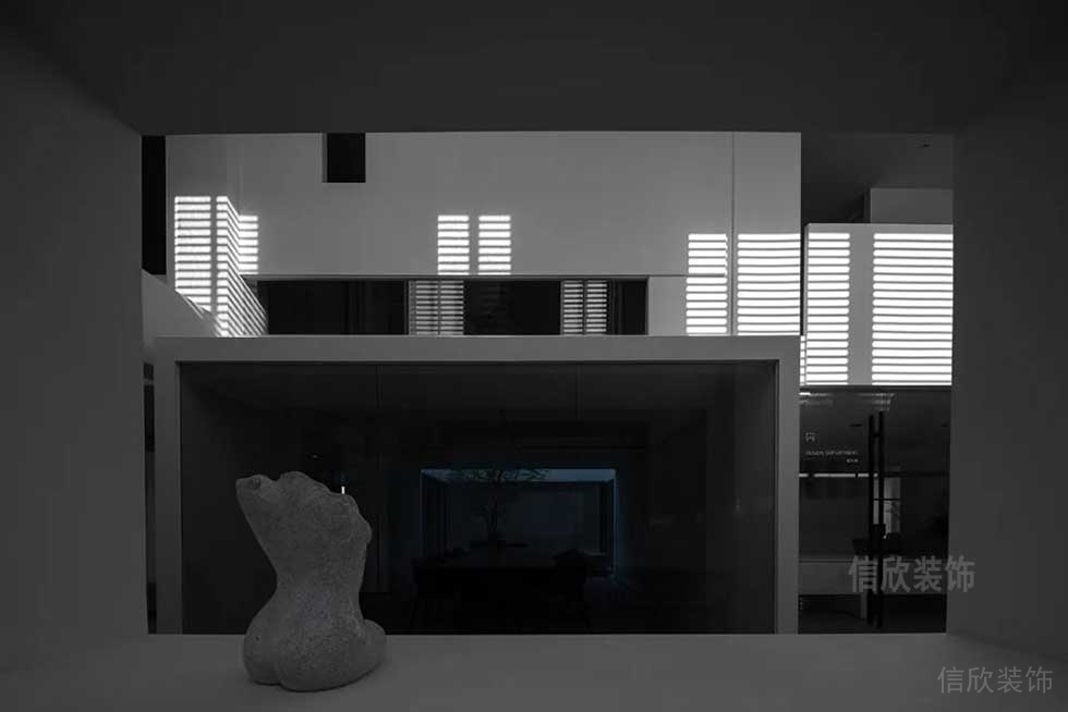 現(xiàn)代簡(jiǎn)約風(fēng)格公司辦公區(qū)藝術(shù)雕塑效果圖