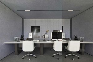 現(xiàn)代簡約風(fēng)格寫字樓財務(wù)辦公室裝修圖