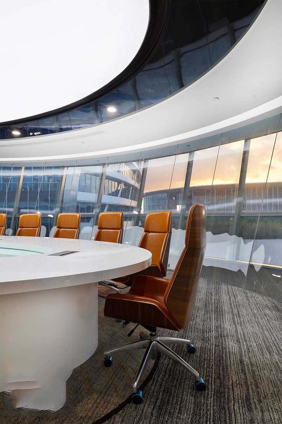 現(xiàn)代簡(jiǎn)約風(fēng)格公司空間商務(wù)會(huì)議室效果圖