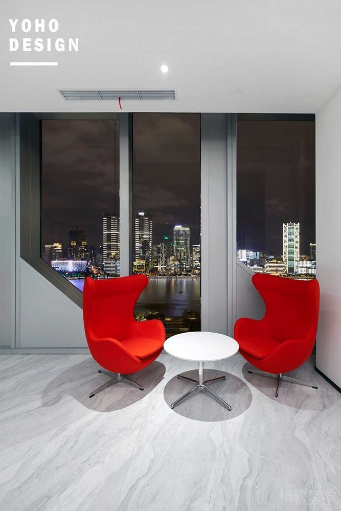 現(xiàn)代簡(jiǎn)約風(fēng)格公司休閑洽談區(qū)裝修圖