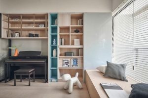 兒童房裝修設(shè)計(jì)圖飄窗木質(zhì)設(shè)計(jì)圖木柜收納設(shè)計(jì)