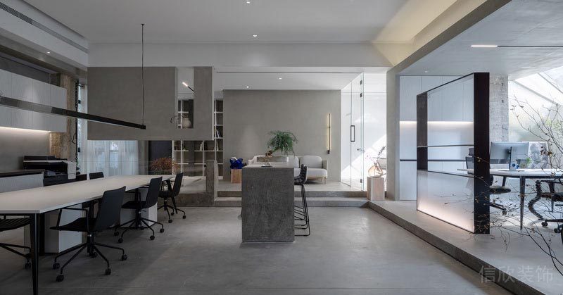 深圳寶安辦公室裝修辦公區(qū)設(shè)計圖