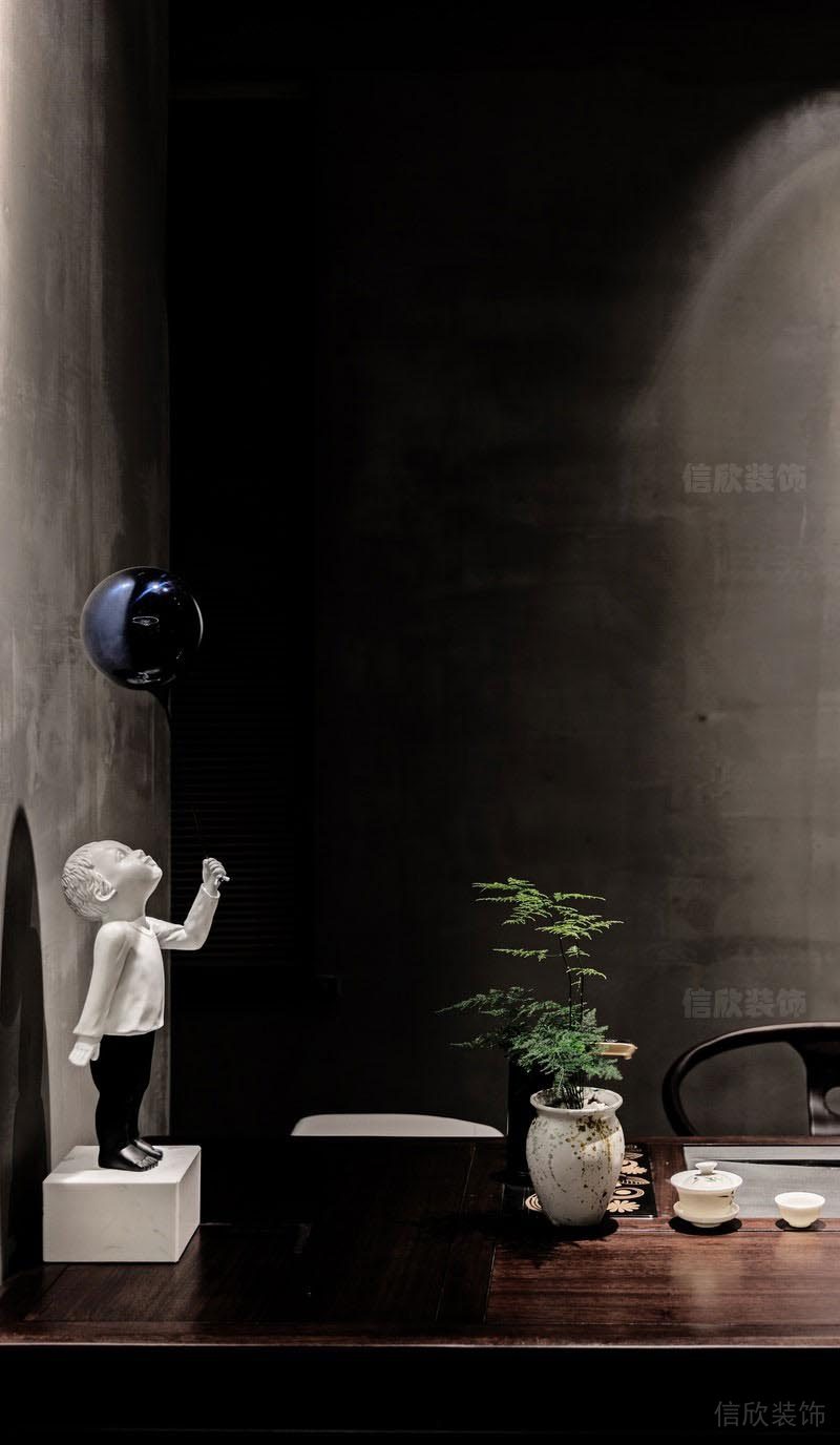 鹽田餐廳裝修設(shè)計(jì)效果圖品茶區(qū)軟裝藝術(shù)