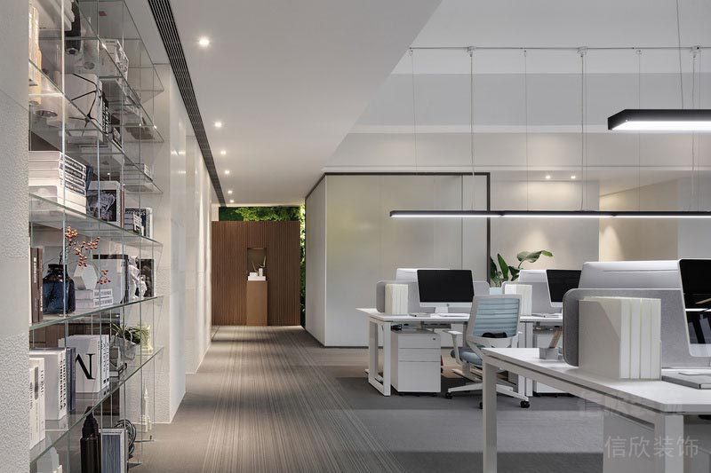 羅湖辦公室設(shè)計(jì)辦公區(qū)效果圖