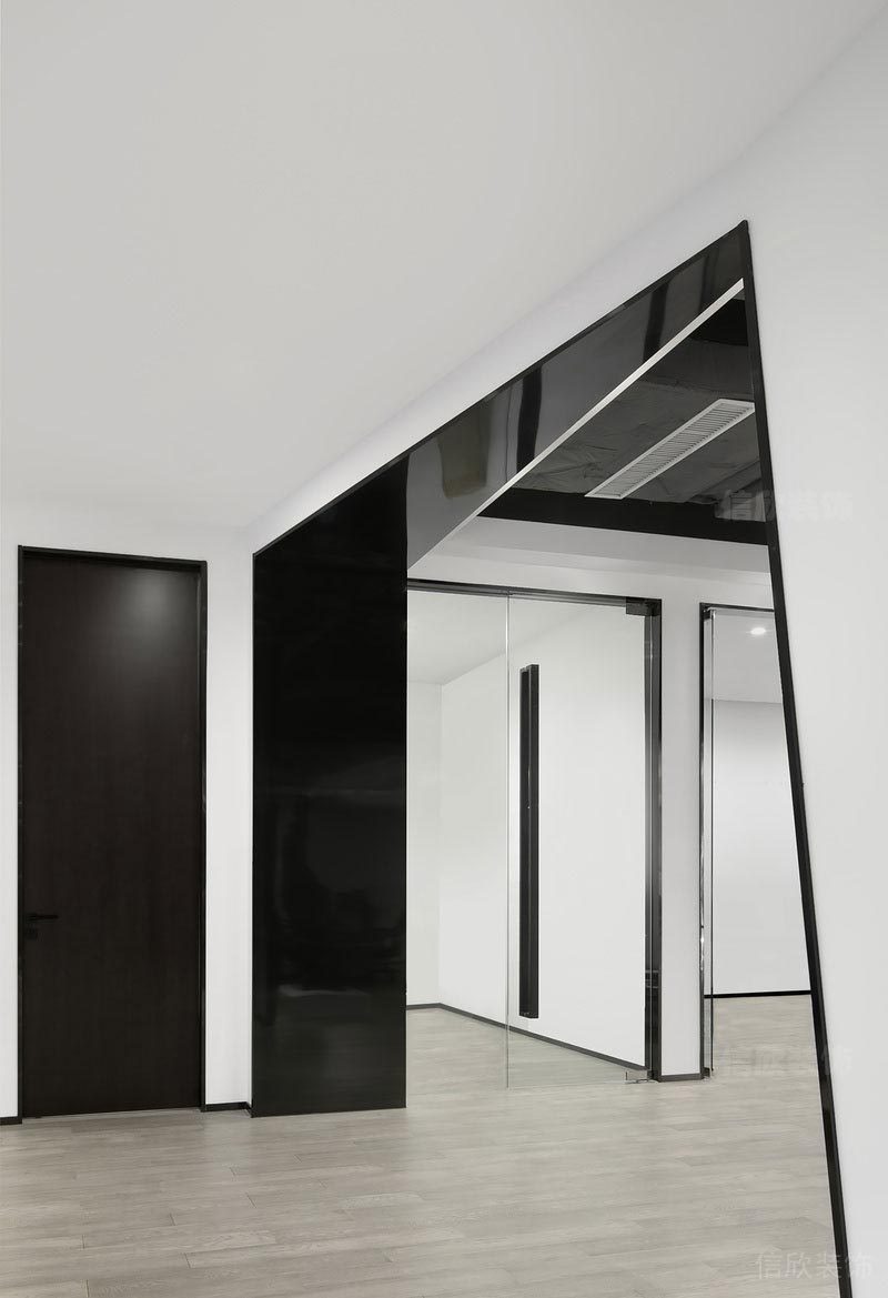 寶安石巖辦公室異形門(mén)洞實(shí)景圖