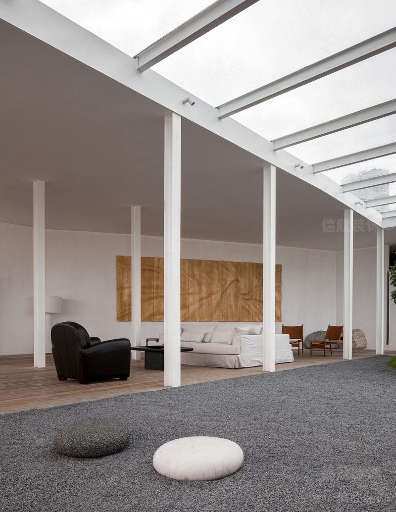 南山餐廳裝修設(shè)計效果圖露臺