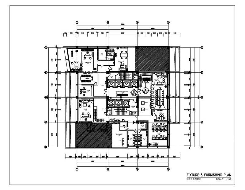 深圳龍華簡(jiǎn)約的辦公室平面布置圖