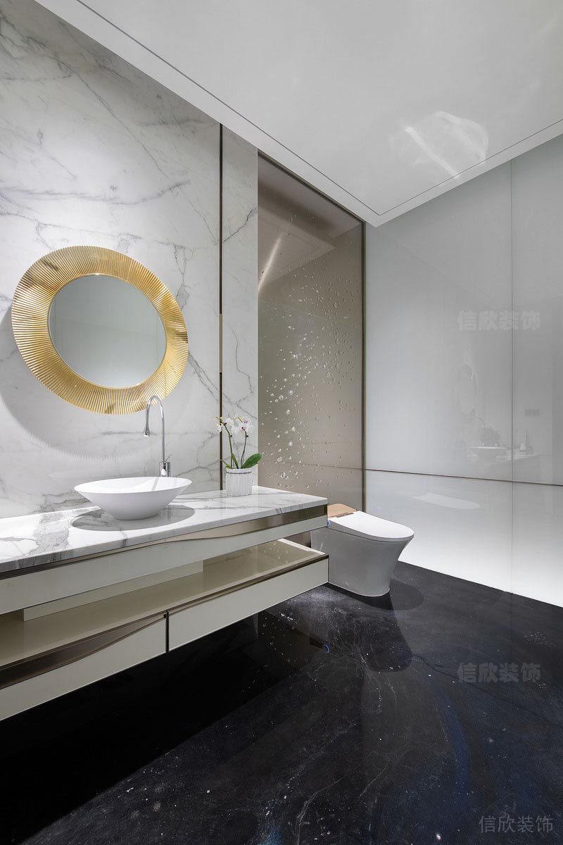 深圳寶安前海hop國(guó)際大廈辦公室的設(shè)計(jì)案例 衛(wèi)生間