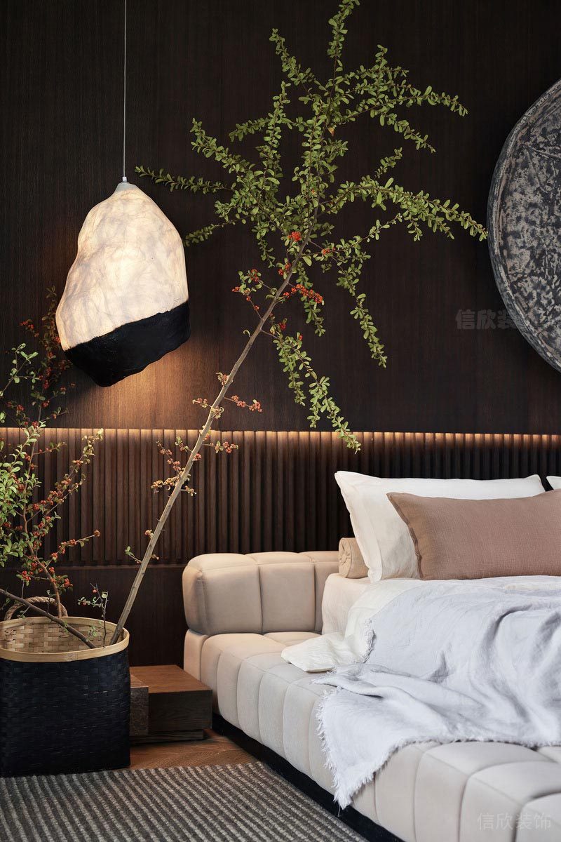 福田區(qū)家裝住宅新房裝修設(shè)計臥室方案圖