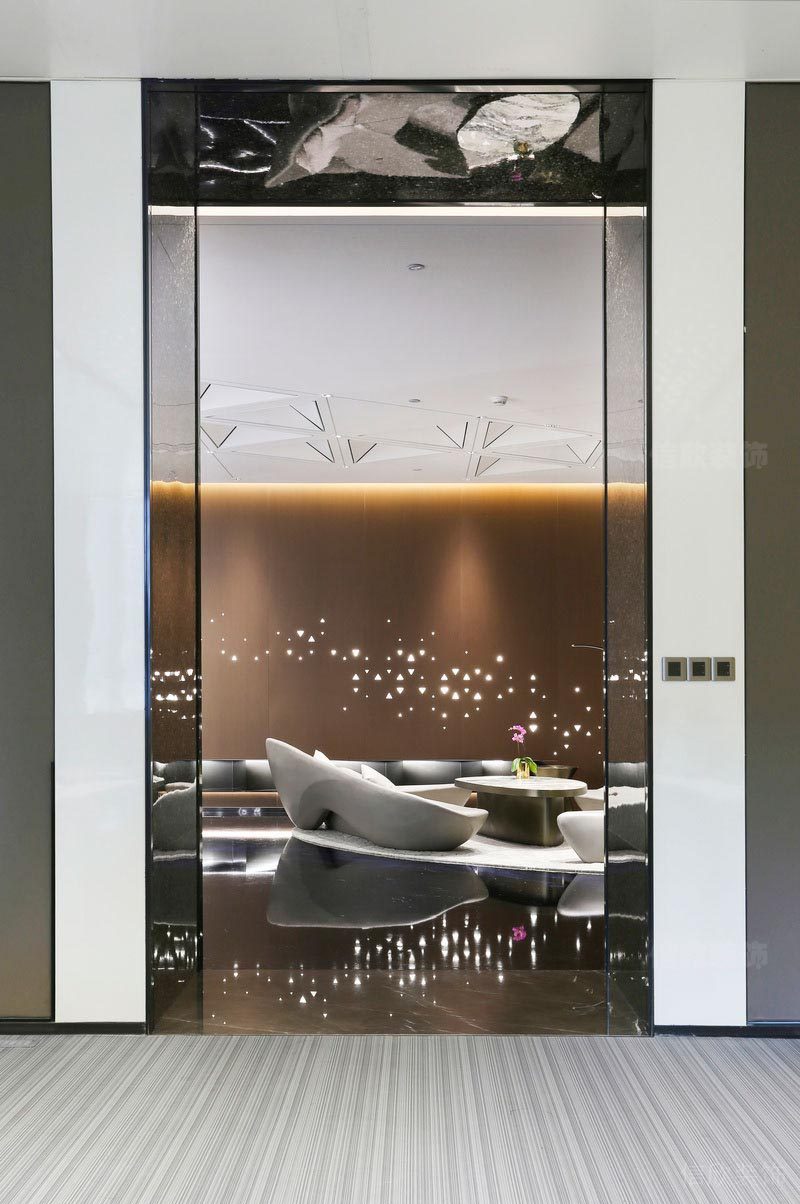 深圳寶安前海HOP國際大廈辦公室的設(shè)計(jì)案例 局部