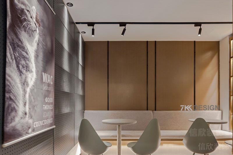 深圳市龍華區(qū)咖啡廳背景墻