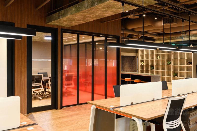 深圳福田辦公室裝修會議區(qū)設計圖