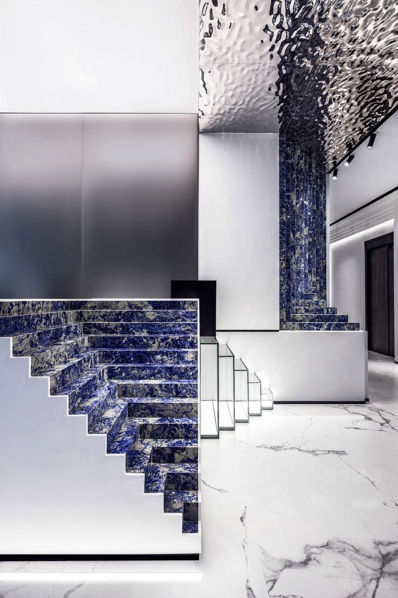 羅湖現(xiàn)代工業(yè)風(fēng)格辦公室局部裝修