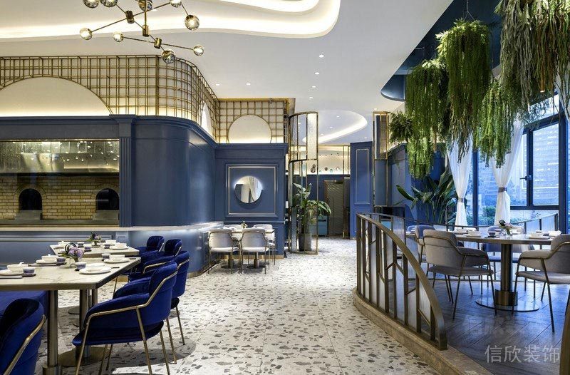 深圳羅湖餐飲茶餐廳裝修設(shè)計案例 用餐區(qū)